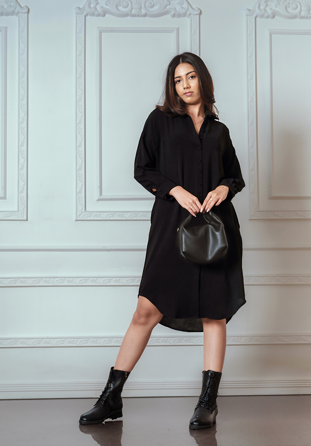 LUNA SHIRT DRESS